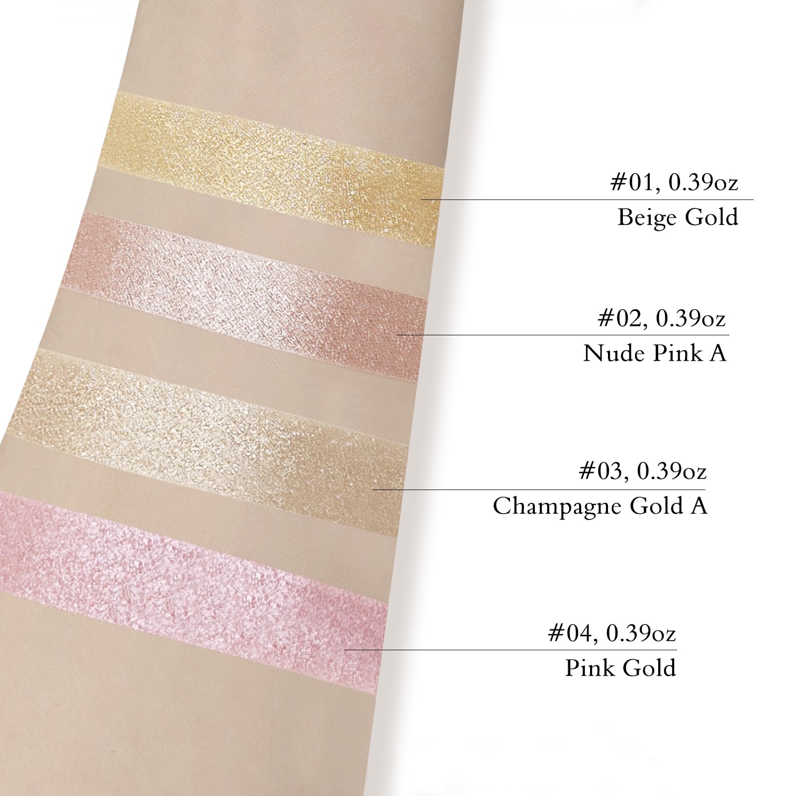 Amazon.com: Highlighter Makeup Palette Shimmer Contour Palette